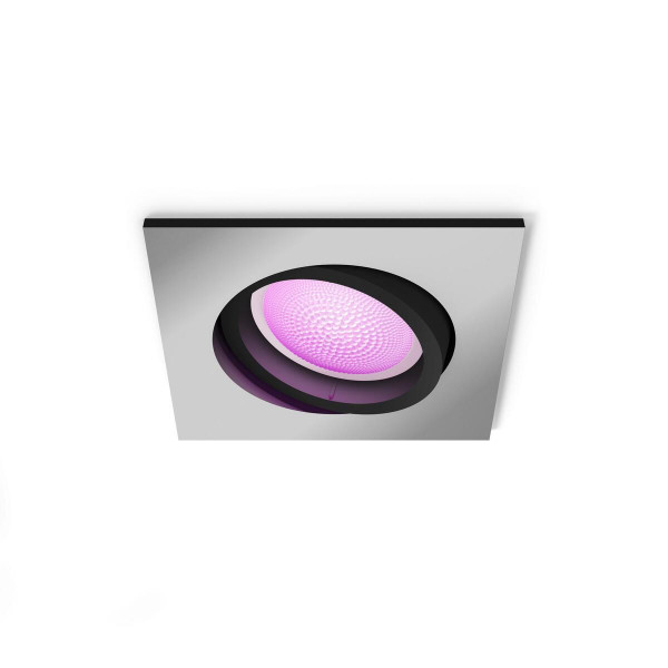 Philips Hue Smart Ambiente RGBW LED Centura Einbauspot eckig 350lm dimmbar IP20