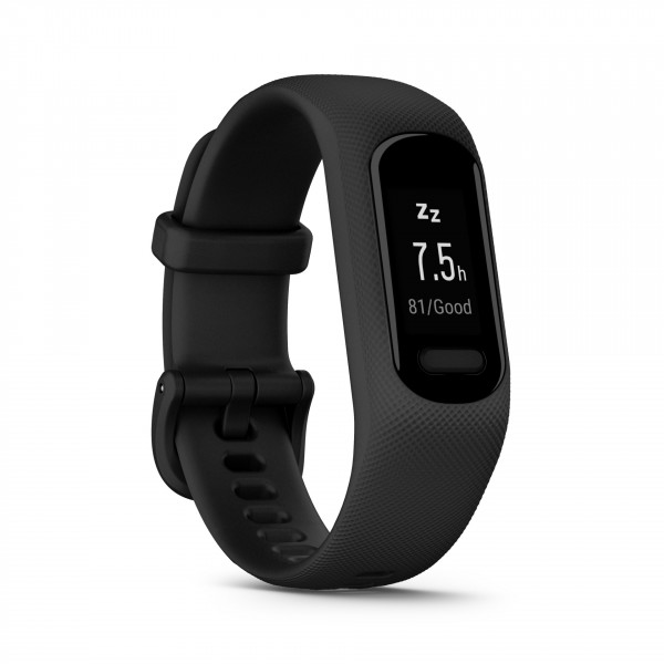 Garmin Vivosmart 5 EMEA Schwarz S/M Fitnesstracker Android/iOS OLED GPS Silikon