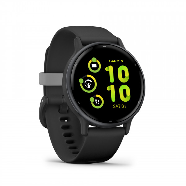 Garmin Vivoactive 5 Black 4GB Android/iOS Smartwatch 42mm/1,2" GPS USB-C Wi-Fi