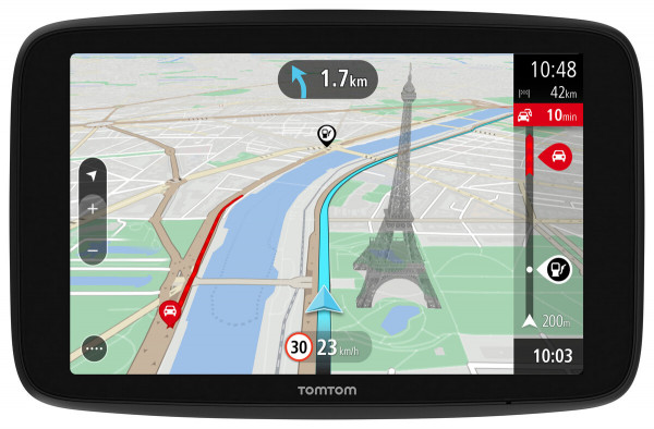 TomTom Go Navigator 6 schwarz Navigationsgerät 6 Zoll Display Sprachsteuerung