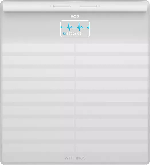 Withings Body Scan White Waage & Gesundheitsstation Android/iOS WLAN App EKG BMI