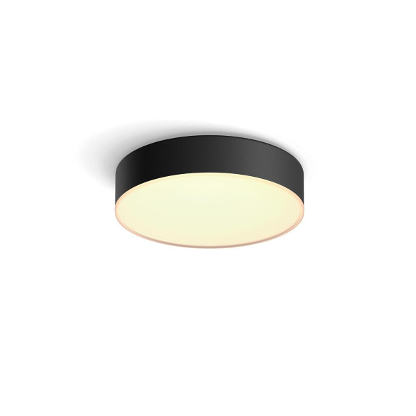 Philips Hue Smart Ambiente LED Enrave Deckenleuchte schwarz 1200lm dimmbar 9,6W