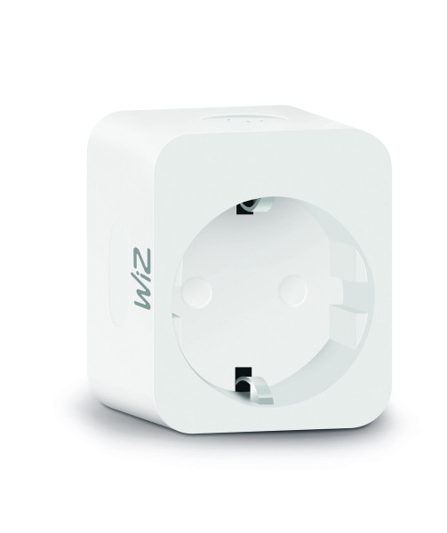 WiZ Smart Plug inklusive Powermeter Einzelpack Zwischenstecker Wi-Fi Bluetooth