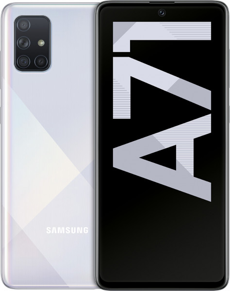 Samsung A715F Galaxy A71 DualSim silber 128GB LTE Android Smartphone 6,7" 64 MP