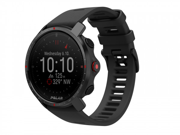 POLAR GRIT X PRO 32MB Schwarz Bluetooth Smartwatch iOS Android 1,2" Touchdisplay