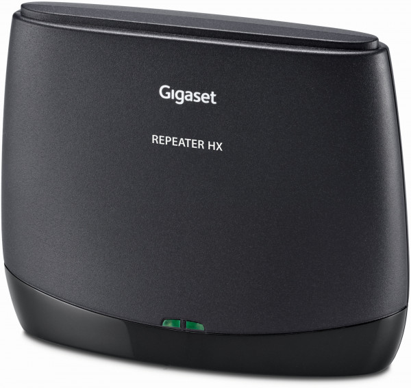 Gigaset Repeater HX schwarz WLAN-Verstärker Funkrelais DECT VoIP Verschlüsselung