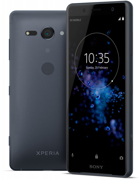 Sony Xperia XZ2 Compact schwarz 64GB LTE Android Smartphone 5" Display 19 MPX