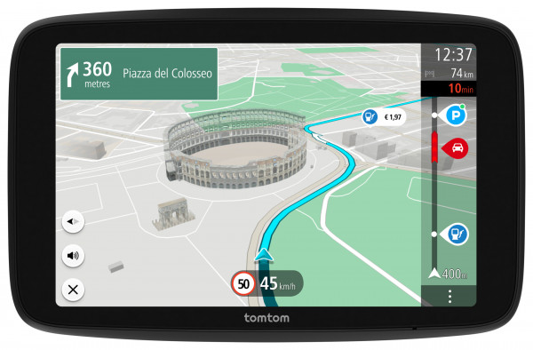 TomTom Go Superior 7 schwarz Touchscreen USB-C 32GB 7 Zoll WLAN Fahrspurassisten