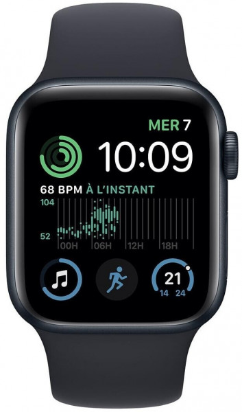 Apple Watch SE LTE Schwarz 32GB WatchOS Smartwatch 44mm Fitnesstracker Alu Sport