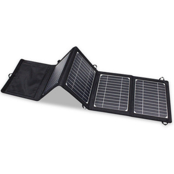 Vinnic SOCOMPA MINI Faltbares Solar Panel schwarz 14 Watt Outdoor MPPT-Technik