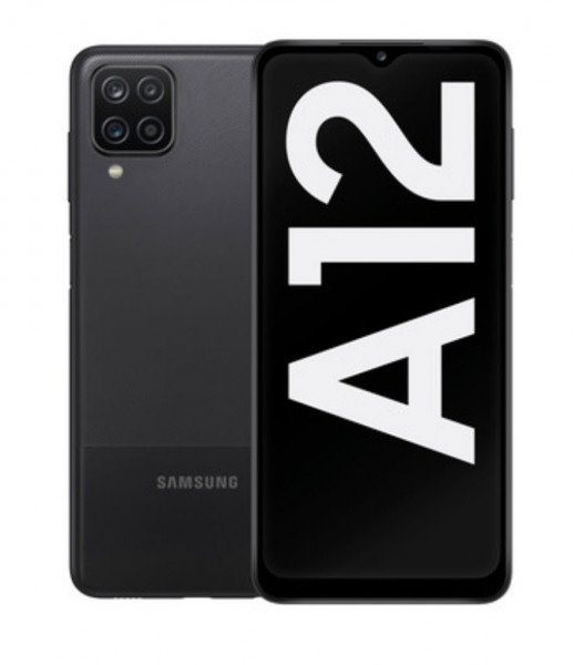 Samsung Galaxy A12 64GB schwarz Android Smartphone DualSim 6,5 Zoll 64GB