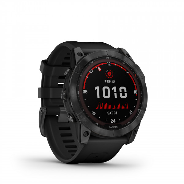 Garmin FENIX 7X SOLAR Schwarz GPS Multisport Smartwatch Fitnesstracker 1,4" MIP