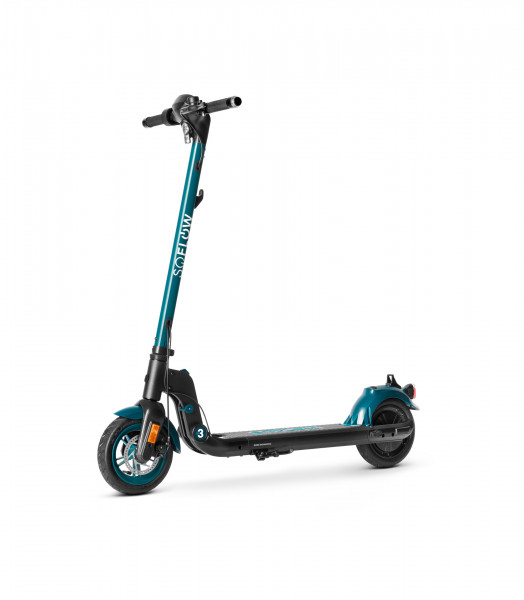 SOFLOW SO3 PRO türkis E-Scooter Elektroroller Straßenzulassung 20km/h bis 35km