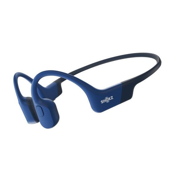 Shokz OpenRun Blue kabellose Kopfhörer Open-Ear Sport Noice Cancel Stereo USB-C