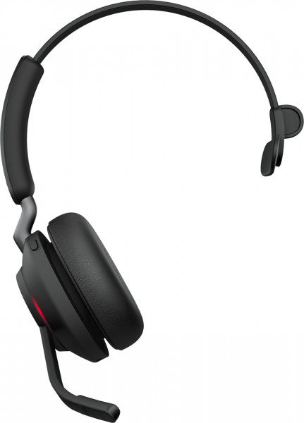 JABRA Evolve2 65 monaural MS USB-C Bluetooth Schwarz Kopfbügel Headset kabellos