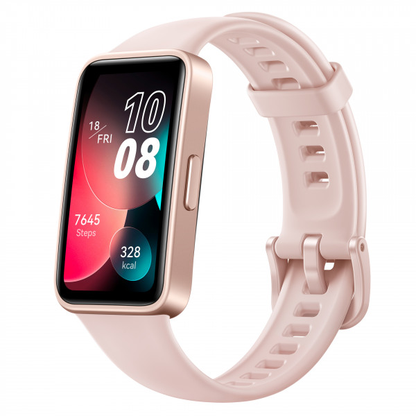 Huawei Band 8 Pink Android Smartwatch Bluetooth Fitnesstracker Schlafüberwachung