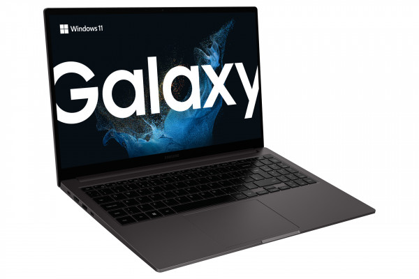 Samsung NP750X Galaxy Book2 8GB+256GB Schwarz Windows Notebook 15" IPS i5