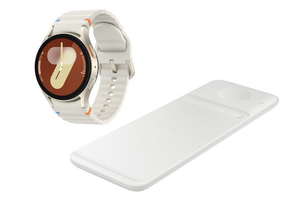 Samsung Galaxy Watch7 SM-L300 40 mm, Cream + Trio Charger P630