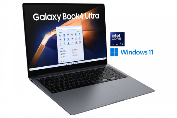 Samsung NP960X Book4 Ultra 16" 40,64cm Ultra7 16GB 512GB Gray RTX 4050 GDDR6 6GB