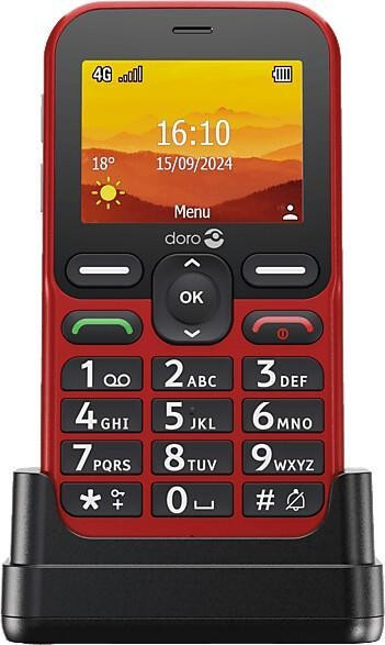 Doro Leva L10 rot 4G microSD USB-C Bluetooth GPS