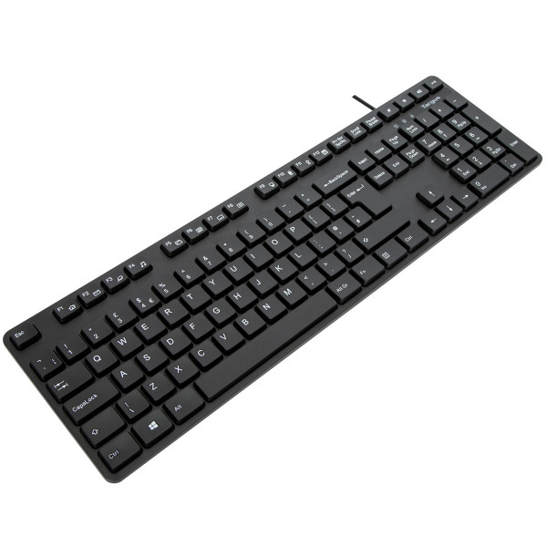 USB Office Tastatur Targus QWERTY Nummernblock antimikrobielle kabelgebunden