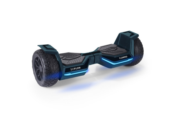 SOFLOW FlowPad X mit FlowPad Go Aufsatz Hoverboard Zweirad Kart 11 km/h 20km