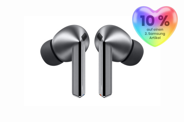 Samsung Galaxy Buds3 Pro Silver kabellose Bluetooth Kopfhörer Hi-Fi ANC USB-C