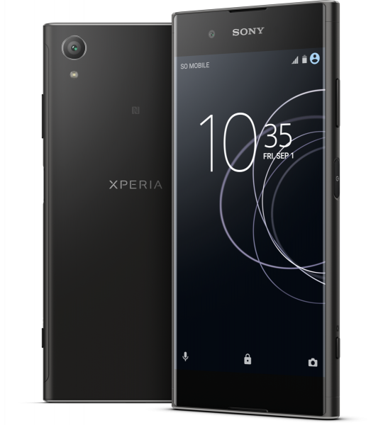 Sony Xperia XA1 Plus schwarz 32GB LTE Android Smartphone 5,5" Display 23MPX