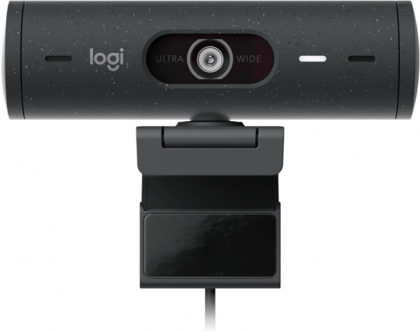 Logitech Brio 500 Webcam schwarz USB-C Zoom 4MP 1920x1080px Glasobjektiv Full-HD