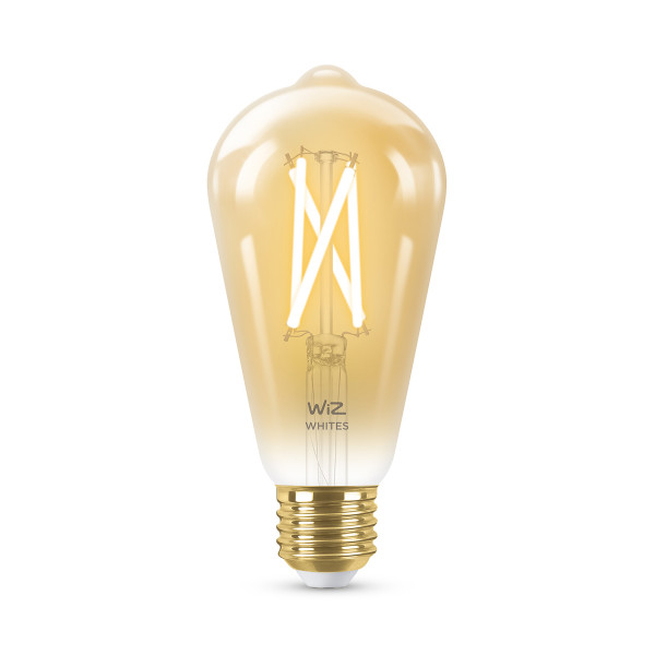 WiZ Filament LED Lampe 50 Watt Einzelpack Smart Home Appsteuerung dimmbar E27