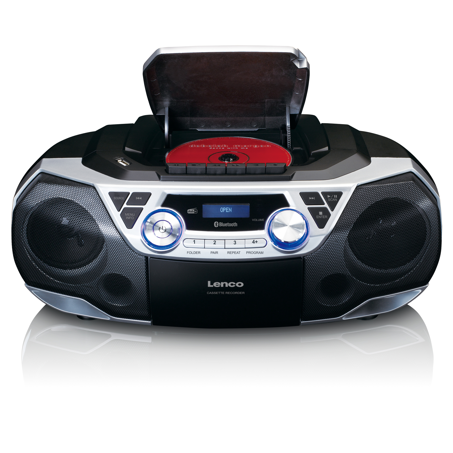 Boombox Radio SCD-720SI MP3/CD-Player bei FM Recording \