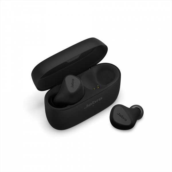 JABRA Connect 5t Schwarz Bluetooth Kopfhörer In-Ear Headset Ladecase USB-C ANC