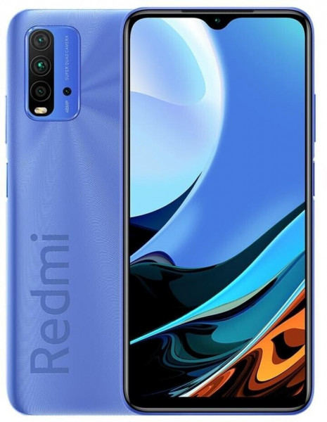 Xiaomi Redmi 9T Smartphone 3G blau o2 64GB/4GB NFC Android 6.53" 48MP DS USB-C