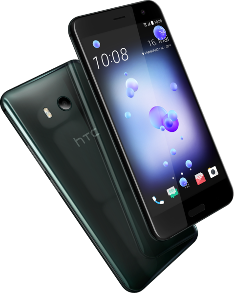 HTC U11 64GB schwarz 64GB Dual Sim LTE Android Smartphone ohne Simlock 5,5" 12MP