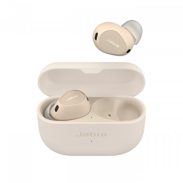 JABRA Elite 10 Beige Bluetooth In-Ear Headset Silikon wasserfest Ladecase USB-C