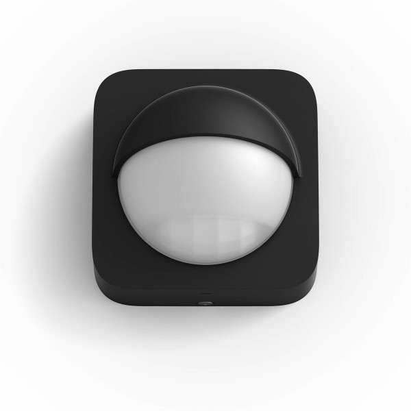 Philips Hue Outdoor Sensor Schwarz Bewegungsmelder ZigBee drahtlos Wandhalterung