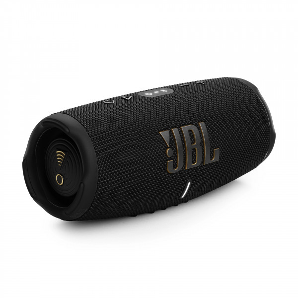 JBL CHARGE 5 Wi-Fi, schwarz tragbarer Bluetooth Lautsprecher App JBL Pro Sound