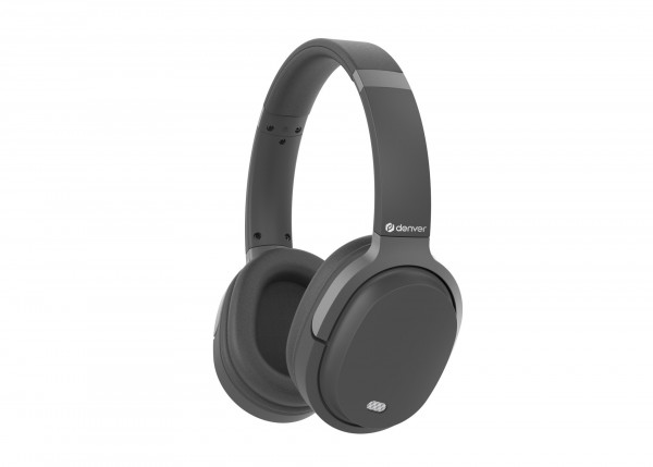 Denver BTN-210B Headset/Kopfhörer Schwarz AUX Active Noise Cancel kabellos USB-C