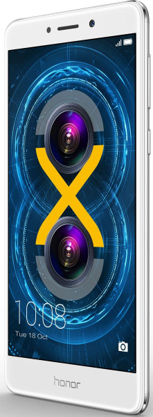 Honor 6X silber 5,5" Dual Sim Android Smartphone ohne Simlock LTE 32GB 12MPX