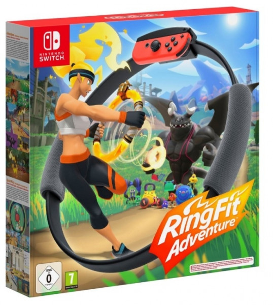 Nintendo Switch Spiel Ring Fit Adventure Ring-Con Fitness Spielkonsole Bewegung