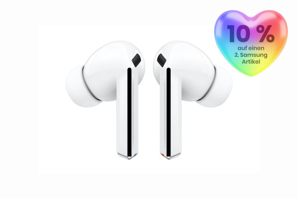 Samsung Galaxy Buds3 Pro White kabellose Bluetooth Kopfhörer Hi-Fi ANC USB-C