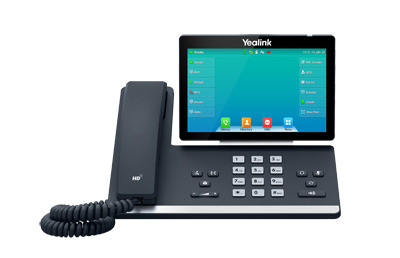 Yealink SIP-T57W Grau Telefon Schnurgebunden 7" LCD Bluetooth PoE HAC VoIP USB