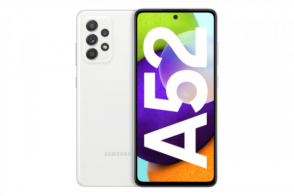 Samsung A525F Galaxy A52 8/256 GB Weiß 6.5" FHD+ Super AMOLED-Display IP67 USB-C