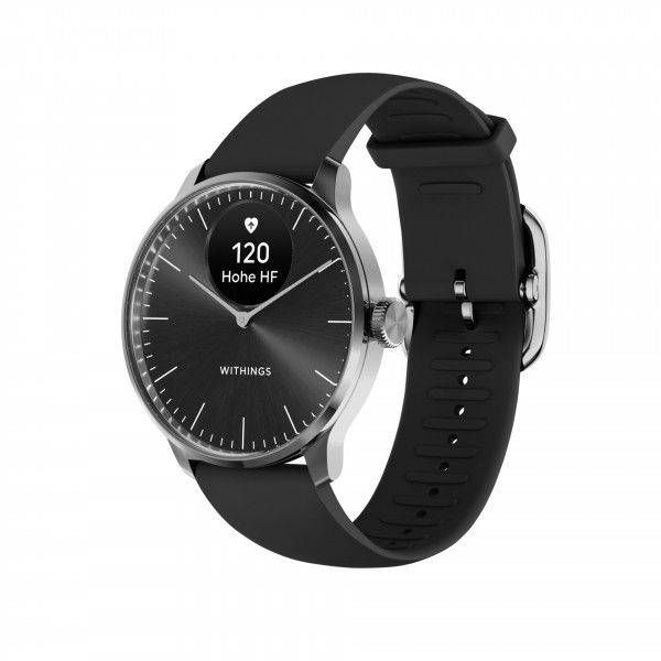 Withings ScanWatch Light Schwarz Smartwatch 37mm 0,63 Zoll OLED Wasserdicht