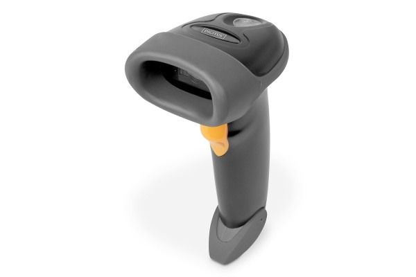 DIGITUS 2D Barcode Handscanner Schwarz Akkubetrieben Bluetooth QR-Code kabellos