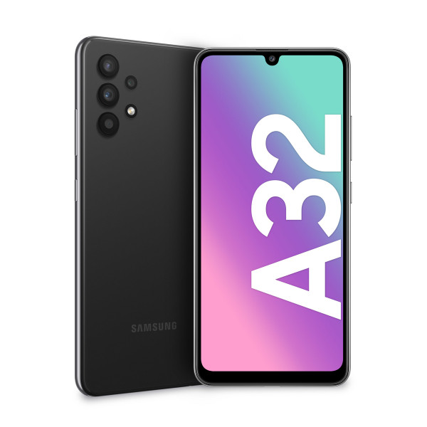 Samsung Galaxy A32 4G DS schwarz 128GB 4GB RAM 6,4" 64MP Quadcam USB-C Bluetooth