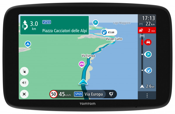 TomTom GO CAMPER Max Schwarz Navigationsgerät 7" Farbdisplay Camper weltweit