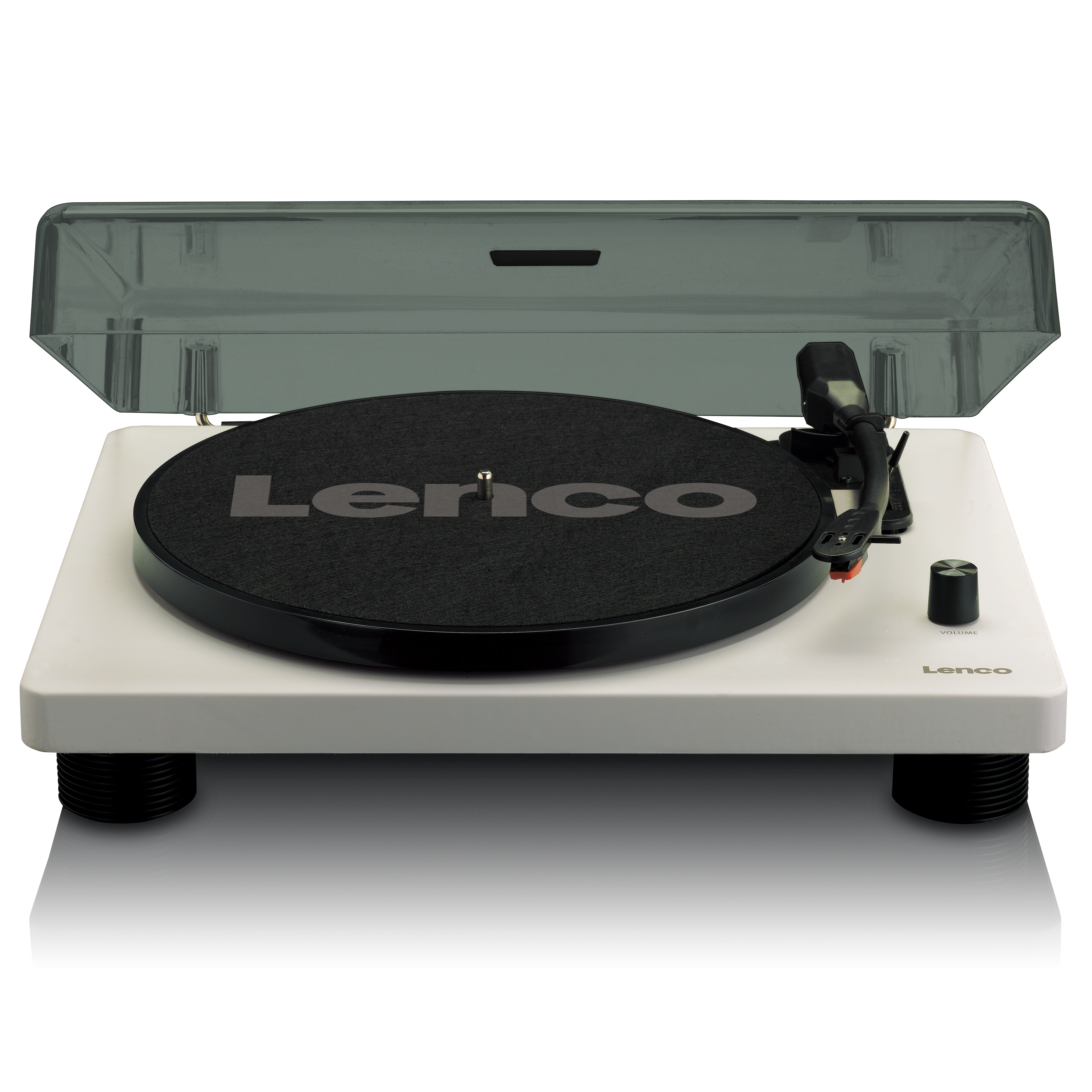 Lenco LS-50GY Plattenspieler Lautsprechern 78 Riemenantrieb U/mi & 33, 45 Grau