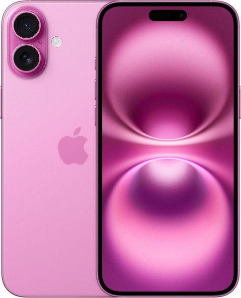 Apple iPhone 16 Plus Pink 256 GB iOS 18 6,7" 48 MP Dualkamera USB-C NFC A18-Chip