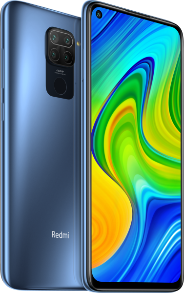 Xiaomi Redmi Note 9 DualSim midnight grau 64GB